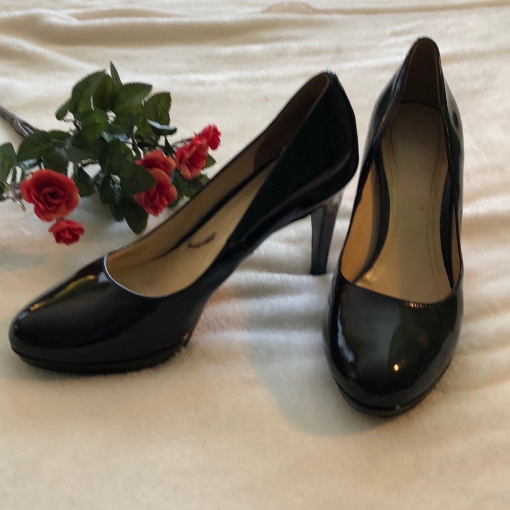 Black patent Cole Haan heels - 9.5